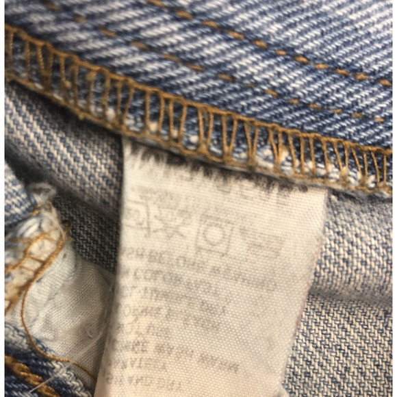 Vintage 80s Women's Jordache Mom Jeans 26x29 High Waist Tapered Leg Blue Denim - Picture 4 of 11